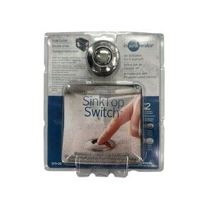 InSinkErator STS00 Garbage Disposal Dual Outlet Sink-Top Air Switch Kit New
